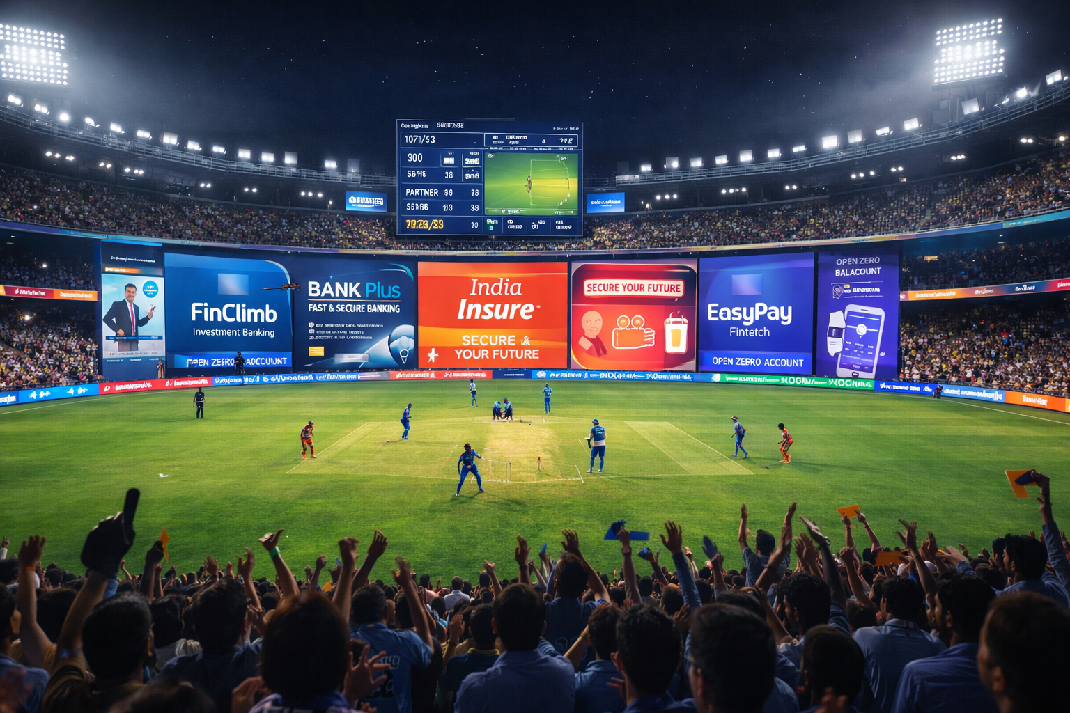 Why IPL Advertising is a Powerful Growth Strategy for BFSI Brands